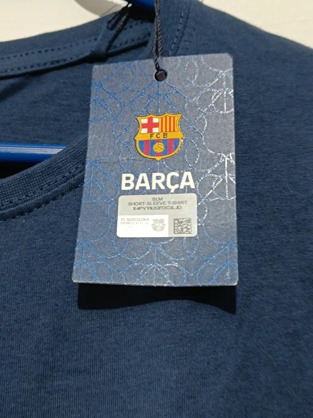 Camiseta FC Barcelona escudo en pecho y nombres en parte posterior talla M ver medidas, foto 4