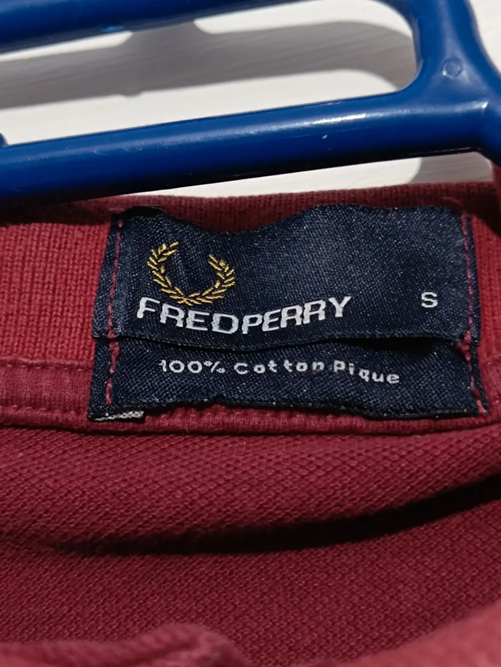 Polo manga larga Fred Perry talla S Cotton pique, foto 5