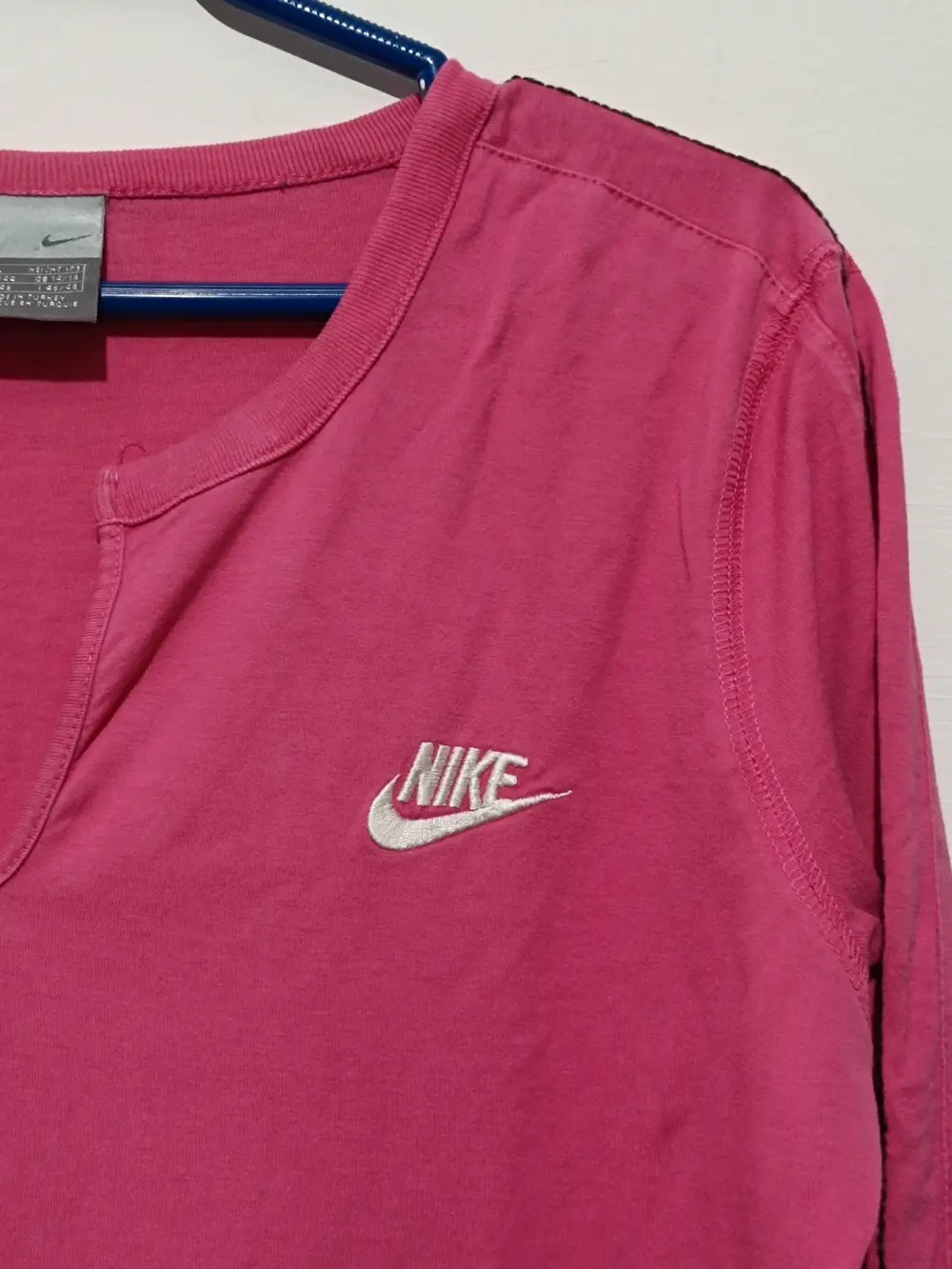 Camiseta cuello de pico manga larga Nike marshfield talla L, foto 4