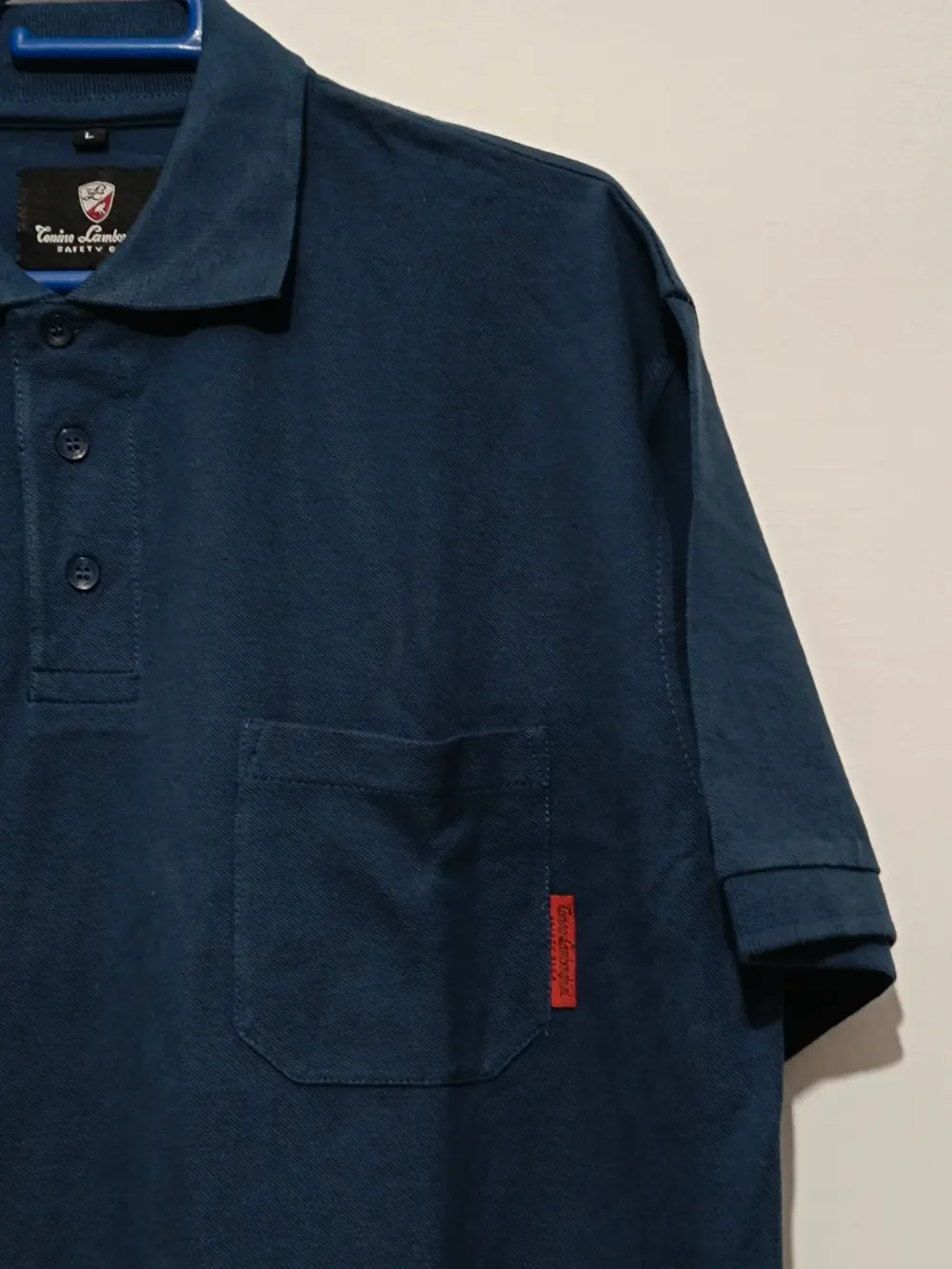 Polo manga corta Lamborghini Safety gear talla L, foto 2