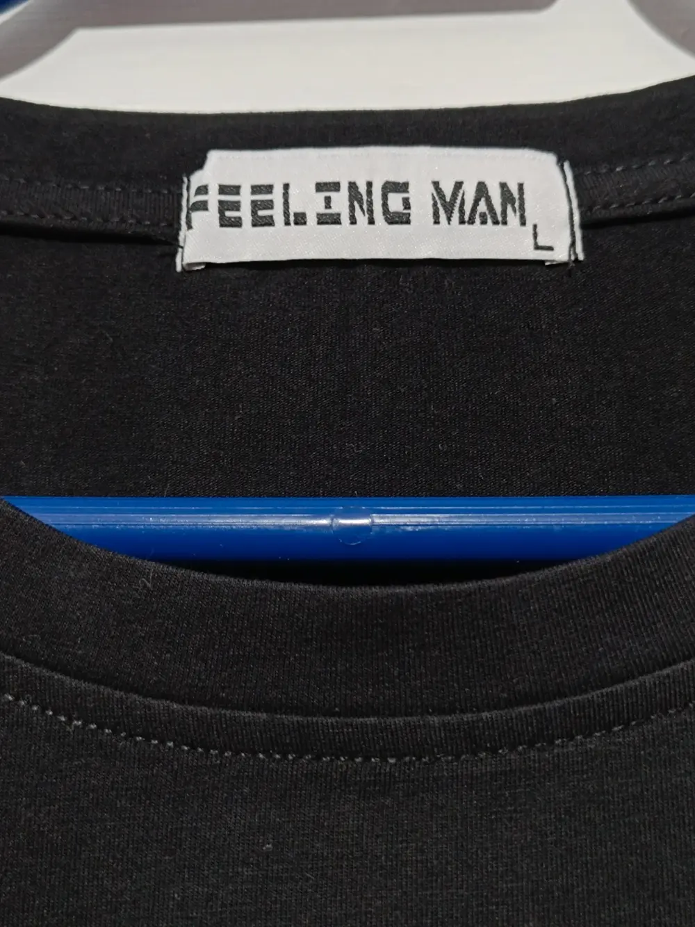 Camiseta manga corta Feeling man talla L pero es mas una M ver medidas, foto 3