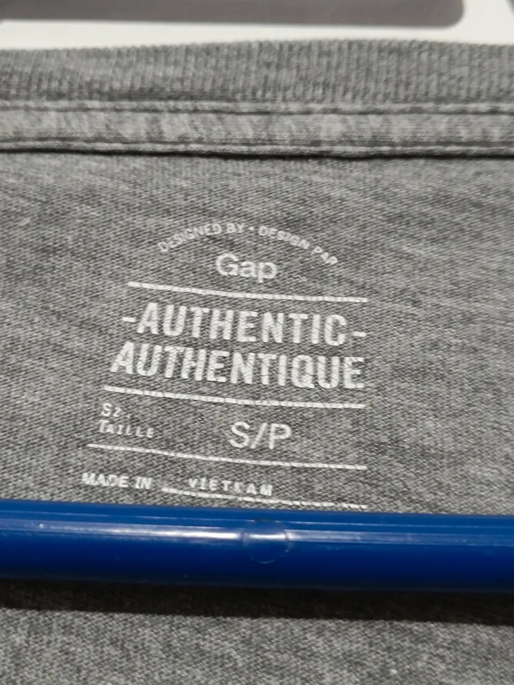 Camiseta manga corta gap talla S ver medidas, foto 4