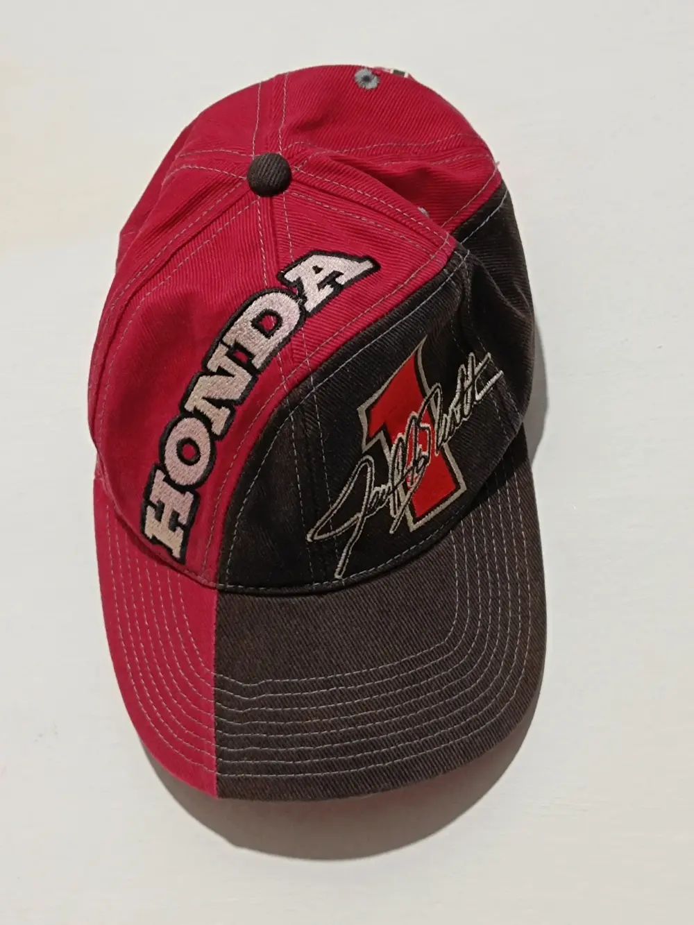 Gorra vintage Jeremy Mcgrath Team Honda Fox Racing talla única ajustable adulto unisex