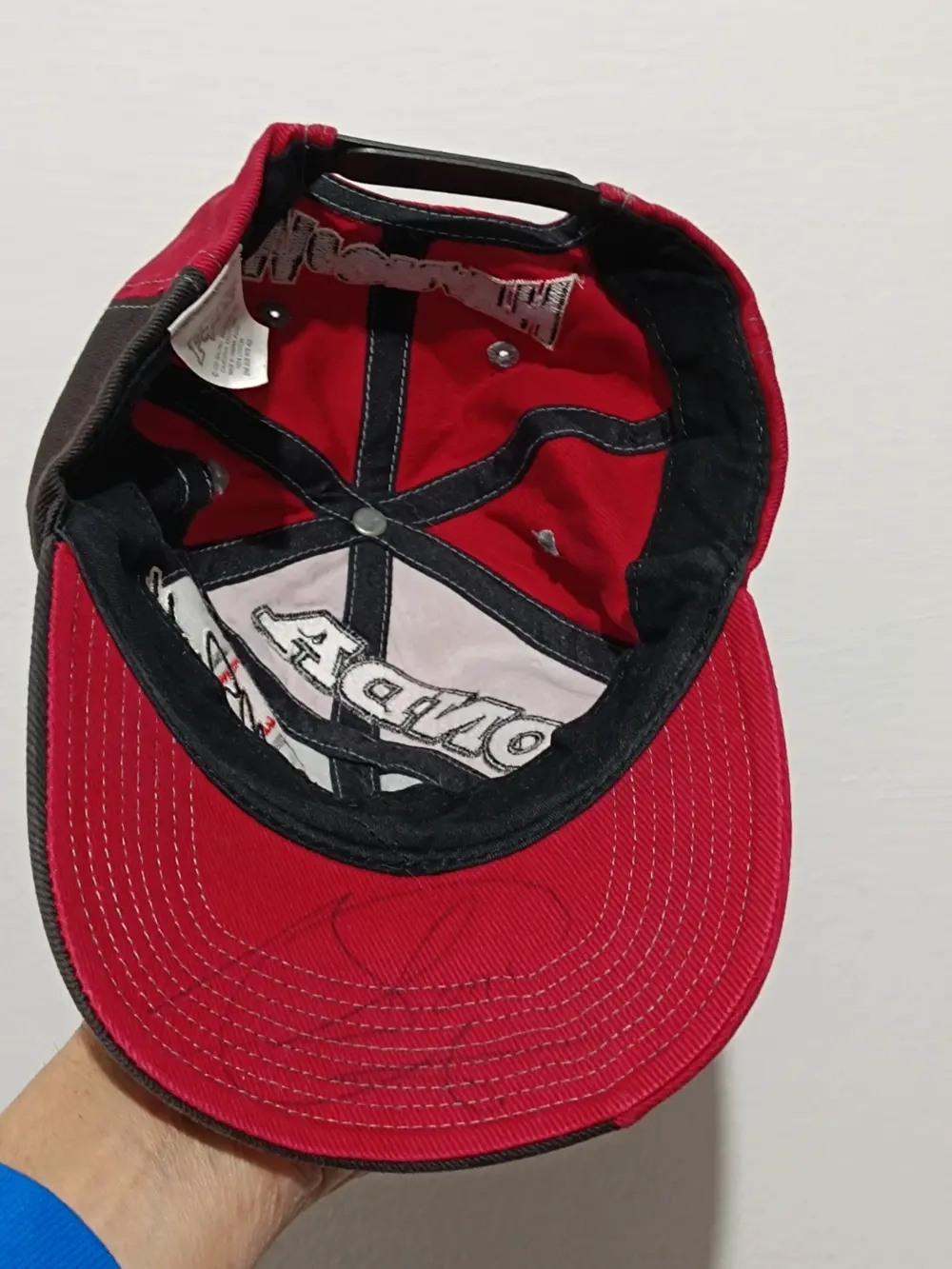 Gorra vintage Jeremy Mcgrath Team Honda Fox Racing talla única ajustable adulto unisex, foto 4