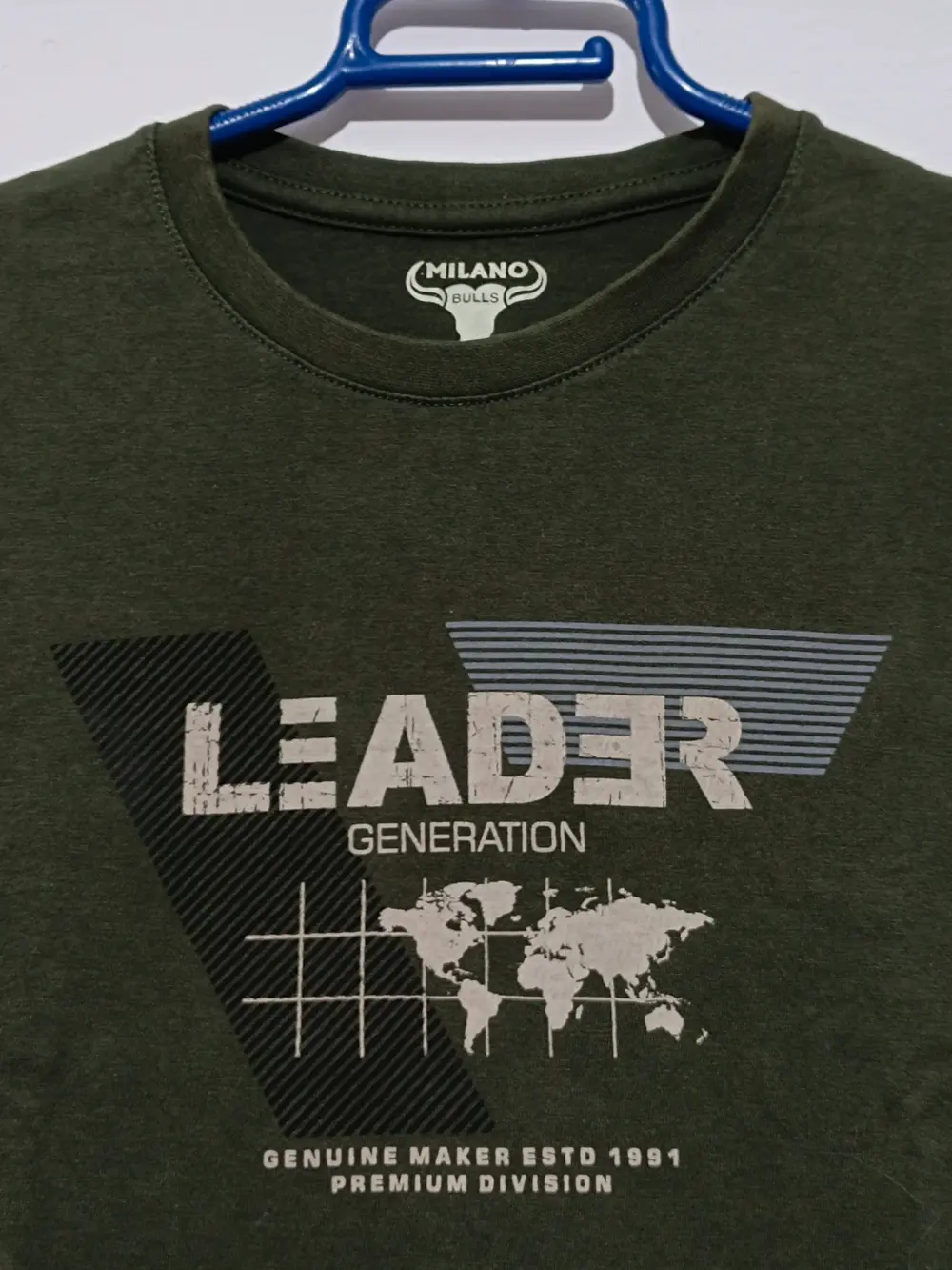 Camiseta manga corta Leader generation Milano Bulls talla M, foto 2