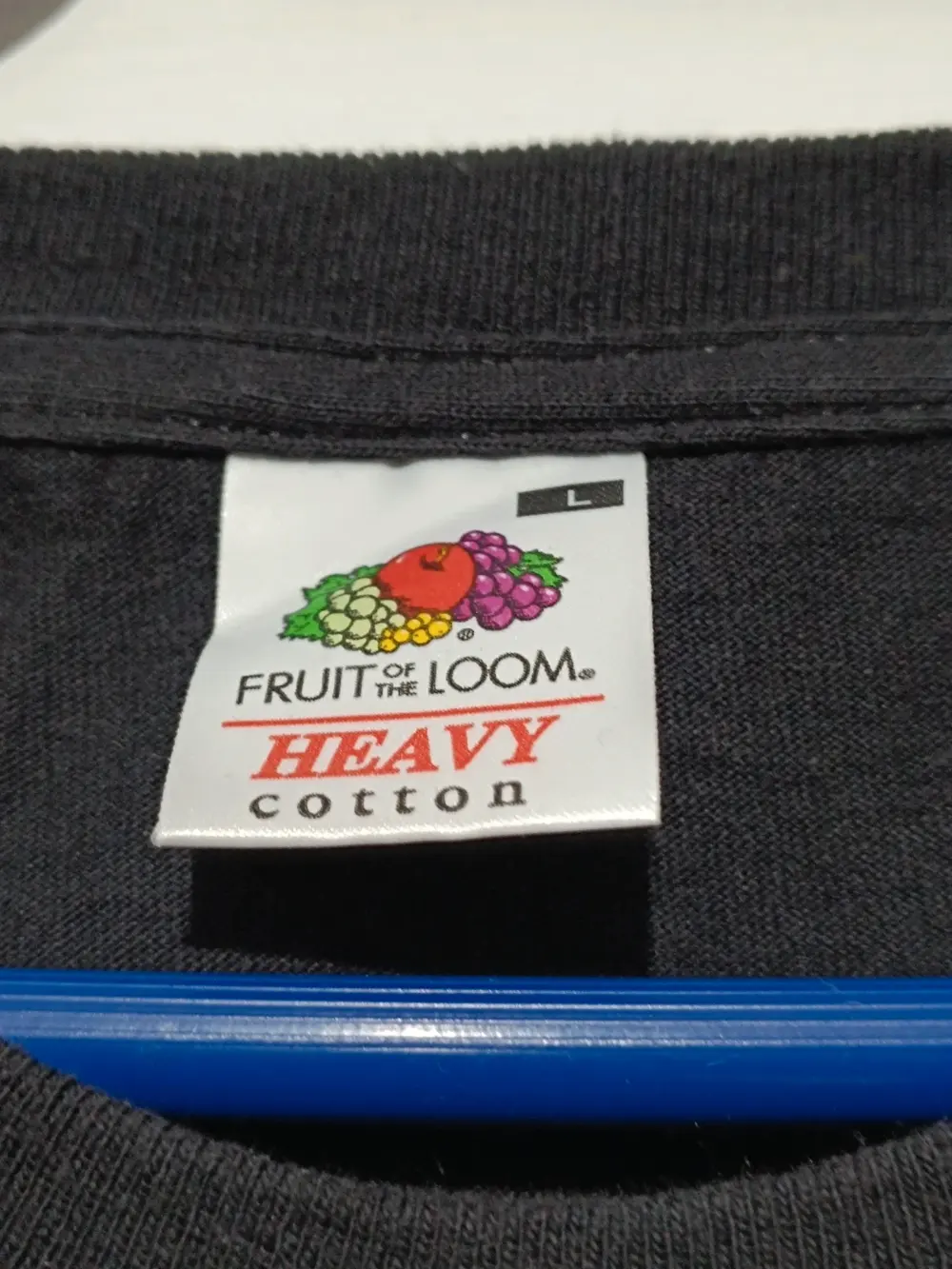 Camiseta manga corta Let's fight white pride talla L sirve para M ver medidas Fruit of the loom, foto 5