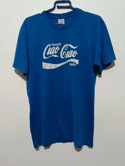 Camiseta vintage años 80 Ciao Ciao Venezia Italia talla M
