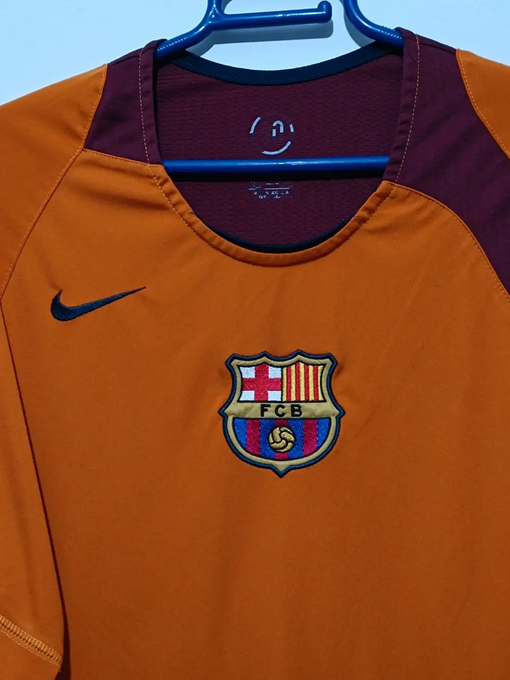Camiseta vintage FC Barcelona Nike total 90 temporada 2004/2005 talla L ver medidas, foto 5