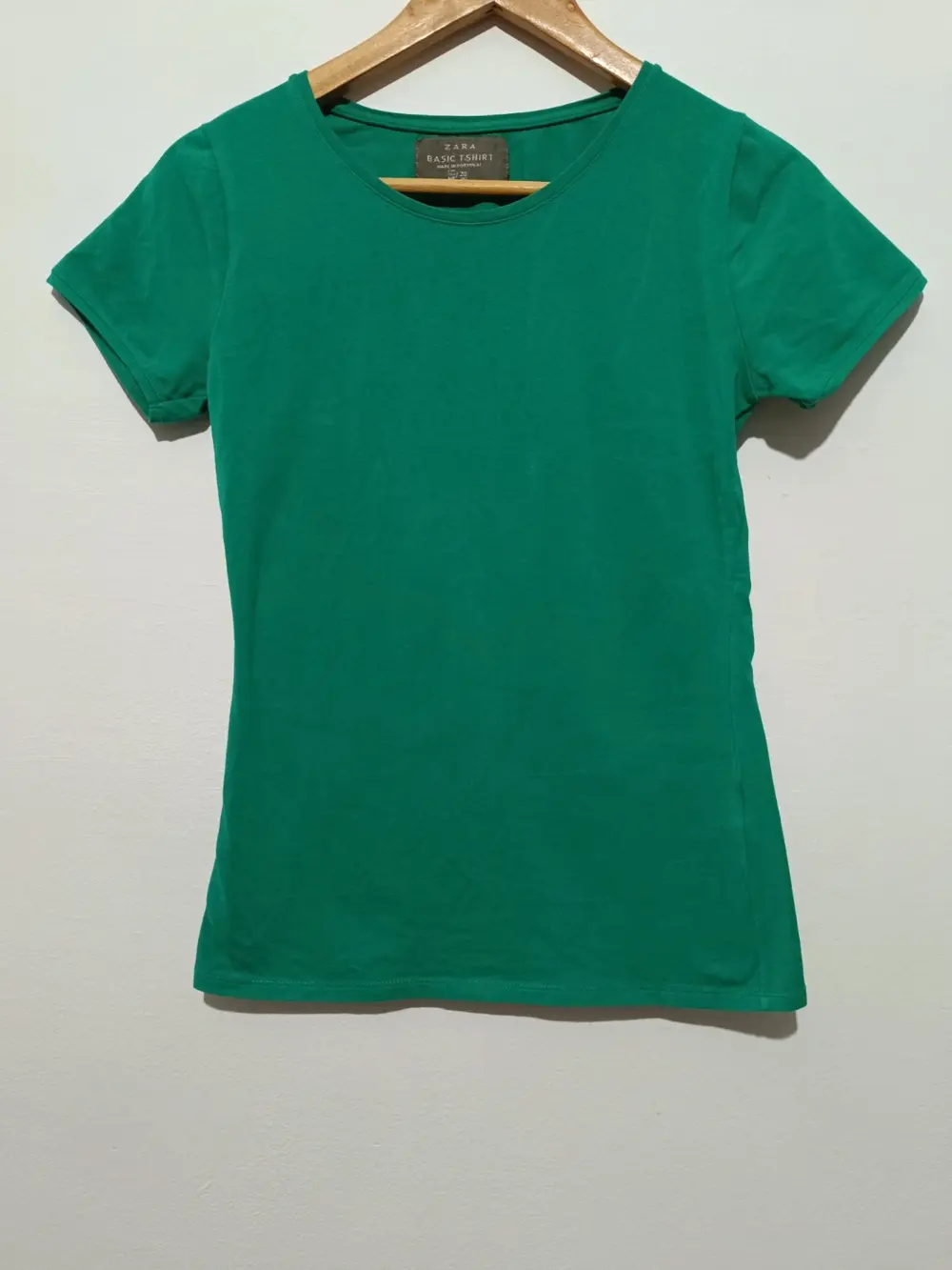 Camiseta manga corta Zara Basic talla M
