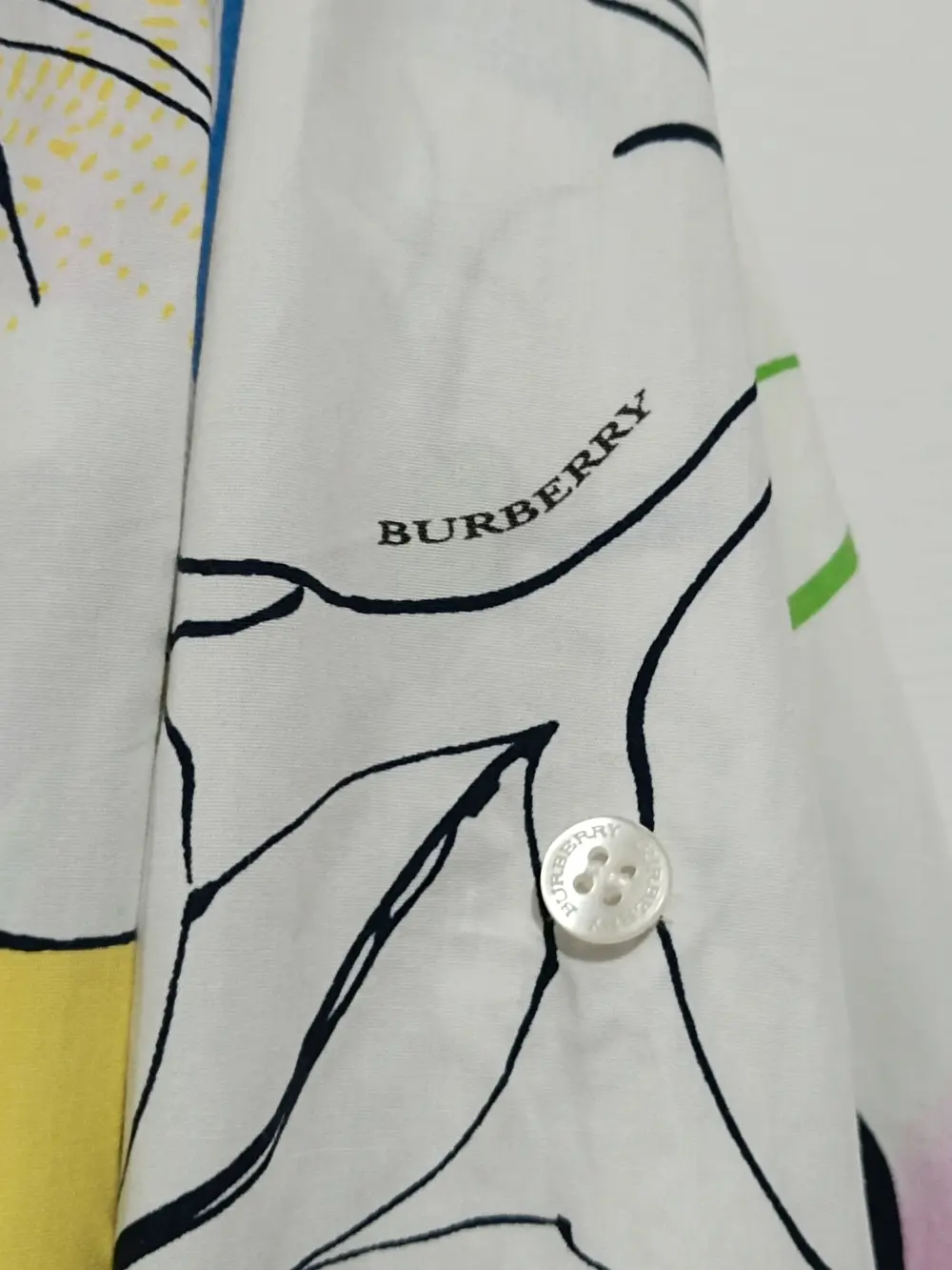 Vestido informal de verano estampado floral Burberry talla 46 eur 36 S ver medidas, foto 3
