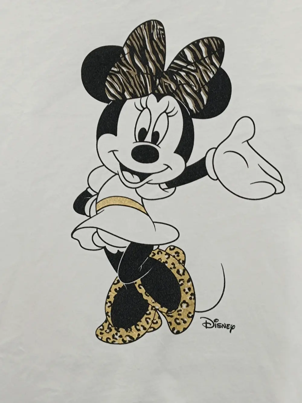Camiseta manga corta Minnie mouse Disney talla XL Cortefiel x Disney, foto 3