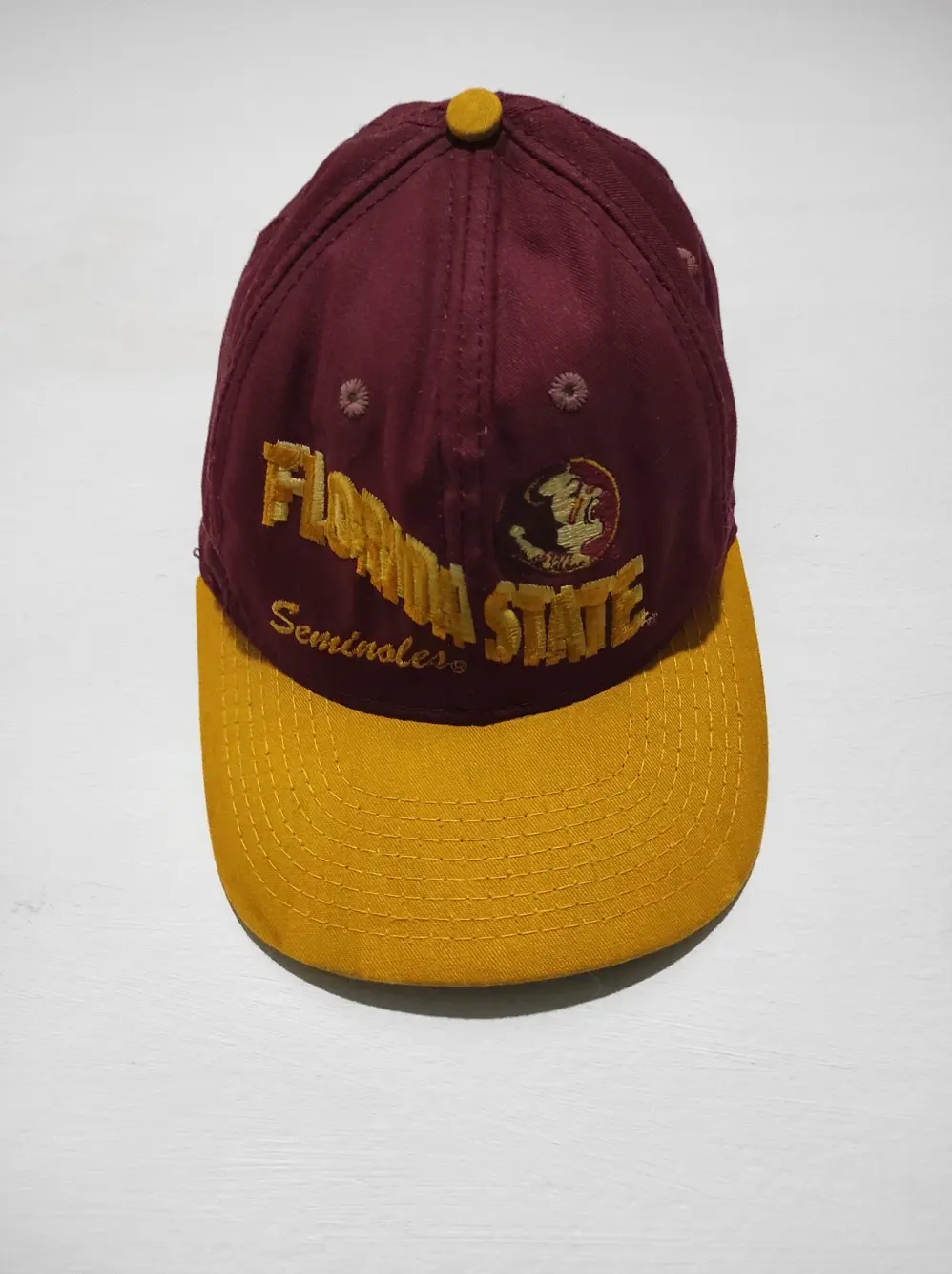 Gorra vintage Trucker Florida State Seminoles made in USA talla única ajustable adulto unisex