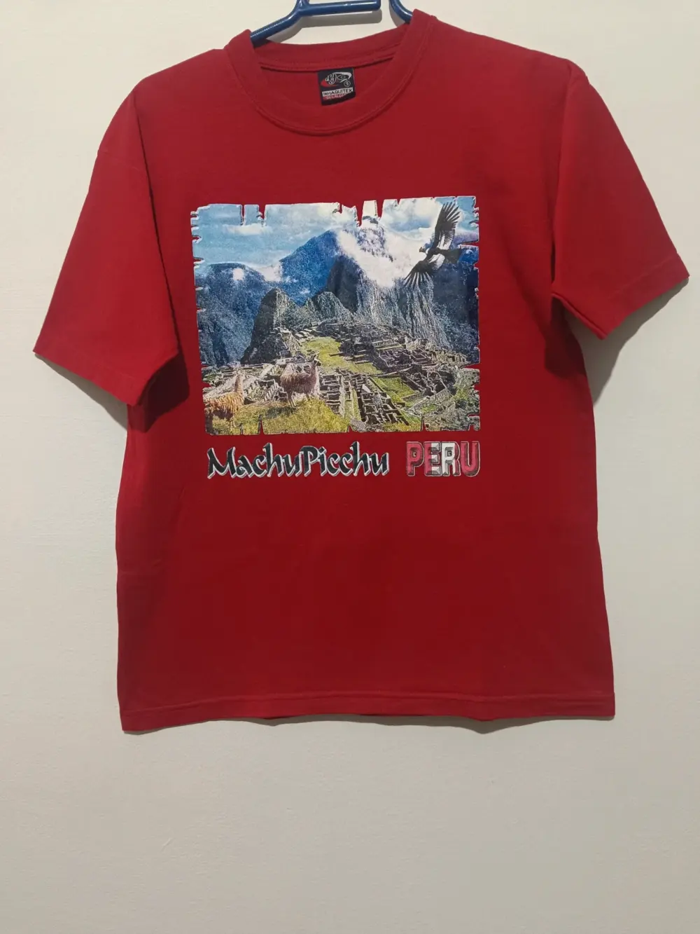 Camiseta manga corta Machu Pichu Peru talla S