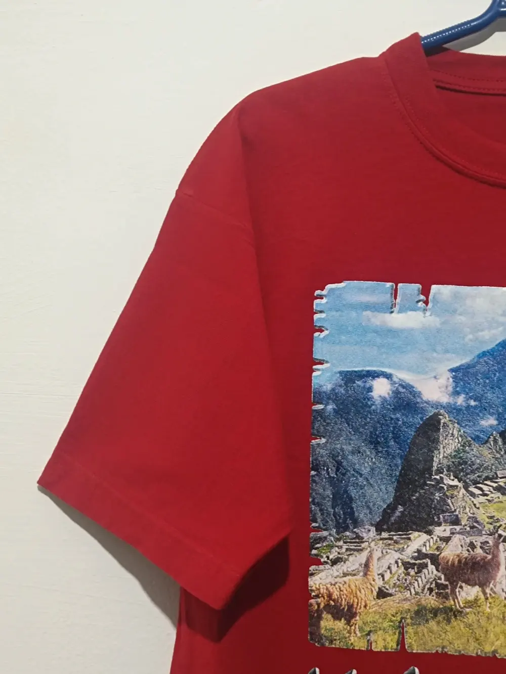 Camiseta manga corta Machu Pichu Peru talla S, foto 3