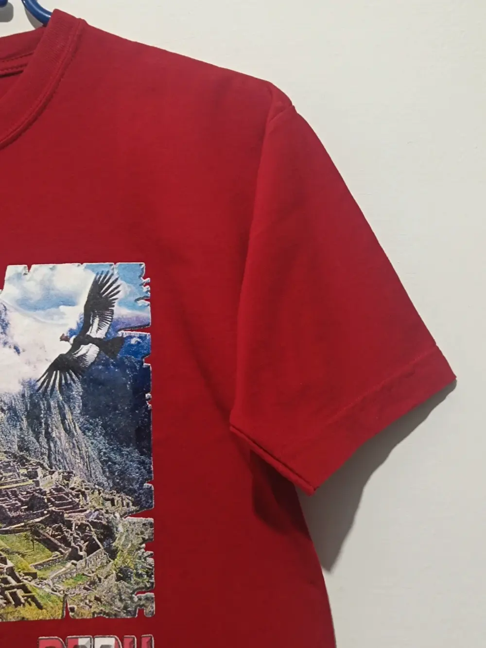 Camiseta manga corta Machu Pichu Peru talla S, foto 4