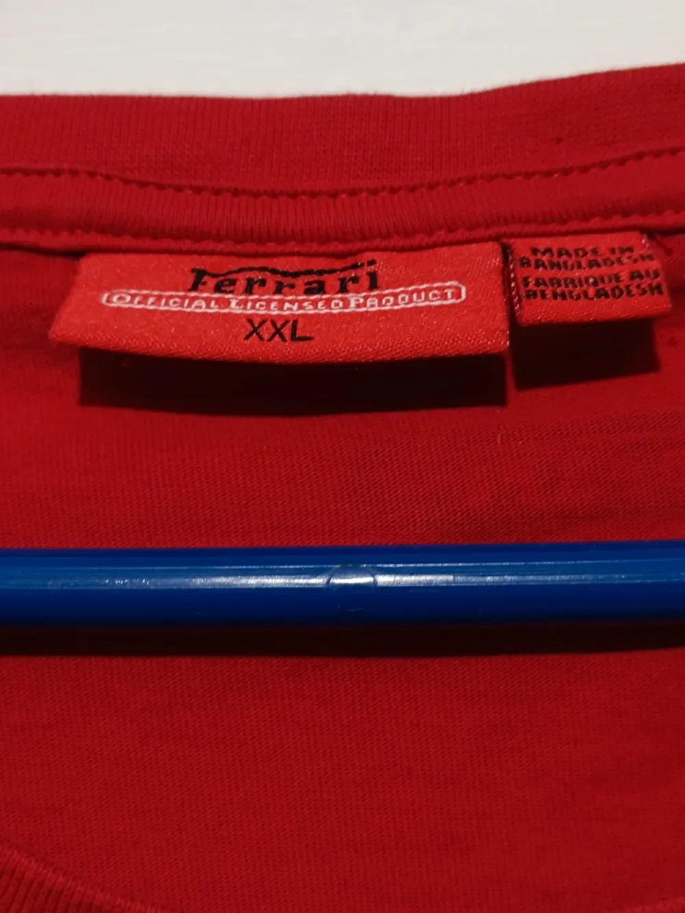 Camiseta manga corta Ferrari talla XXL sirve para XL ver medidas, foto 4