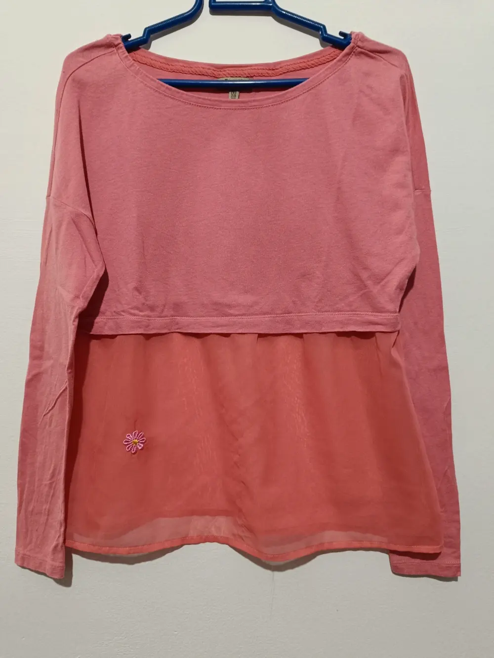Camiseta blusa manga larga Bershka talla M