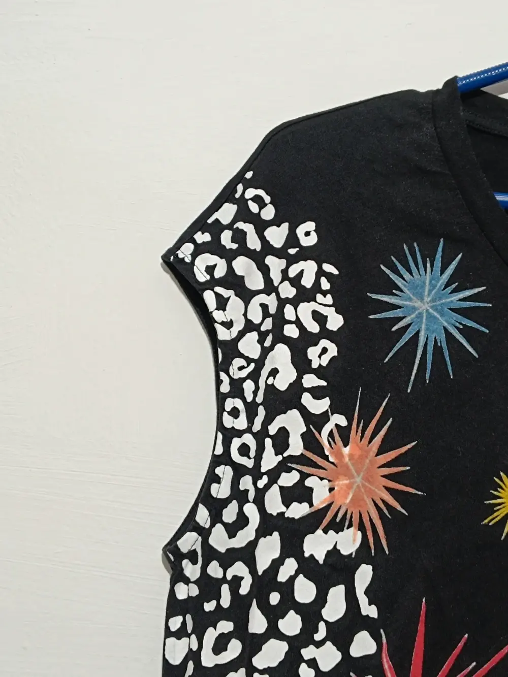 Camiseta top estampado pop Bimba y Lola talla L, foto 3