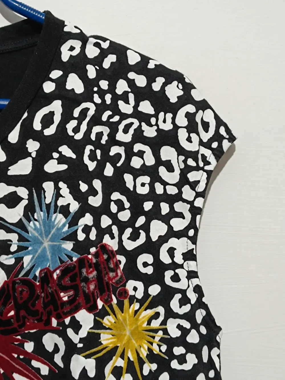 Camiseta top estampado pop Bimba y Lola talla L, foto 4