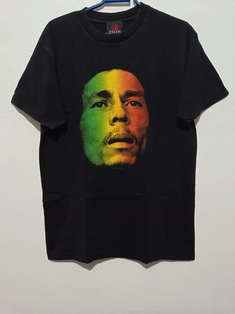 Camiseta vintage Bob Marley Zion Rootswear Made In USA talla M
