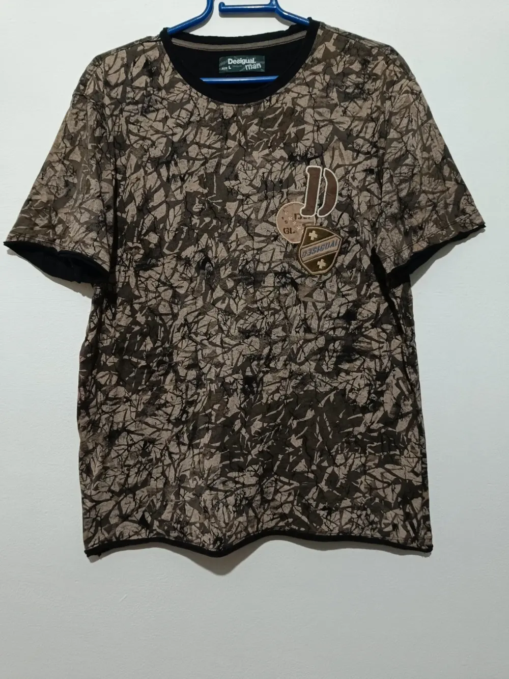 Camiseta estampada Desigual talla L