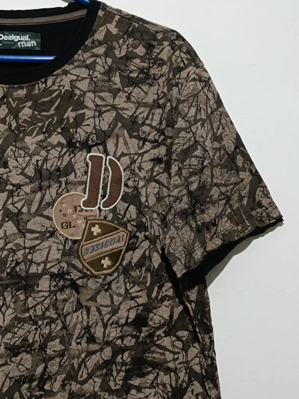 Camiseta estampada Desigual talla L, foto 2