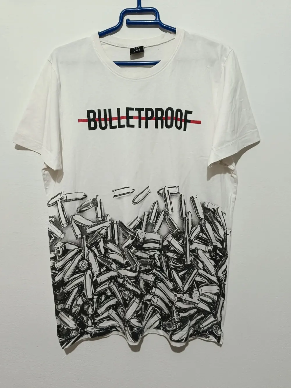 Camiseta manga corta Bulletproof talla L live and good talla L