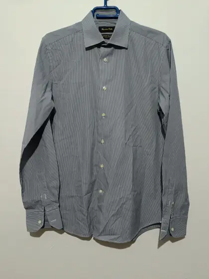 Camisa a rayas Massimo Dutti talla 39 equivale a M