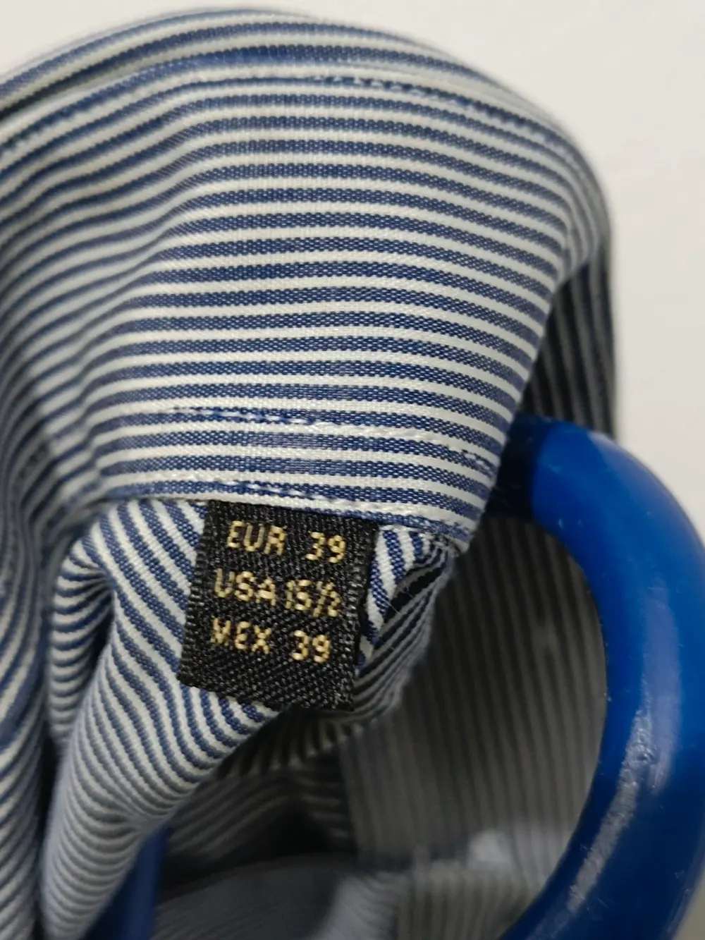 Camisa a rayas Massimo Dutti talla 39 equivale a M, foto 5
