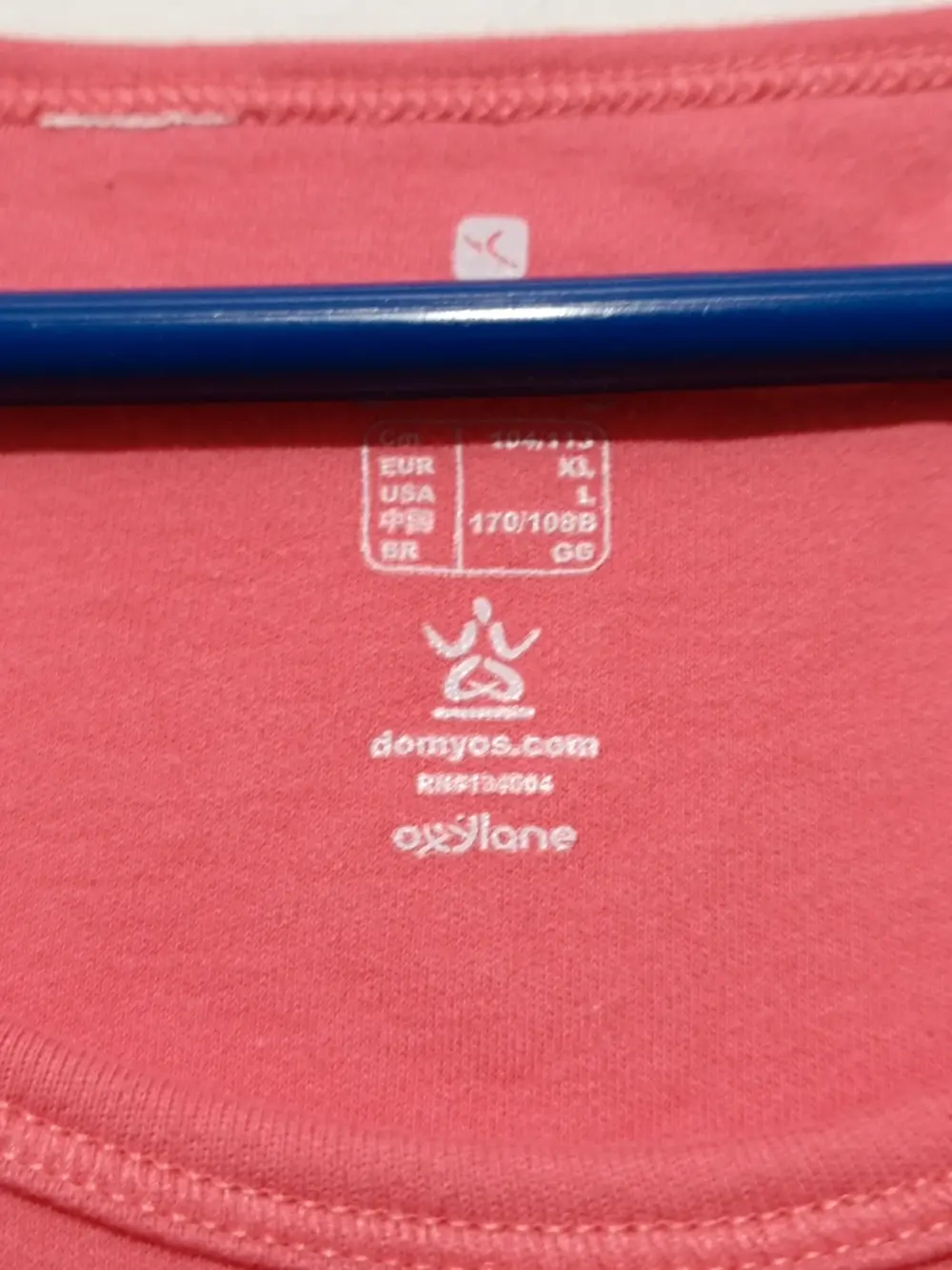 Camiseta manga corta Domyos talla XL ver medidas, foto 3