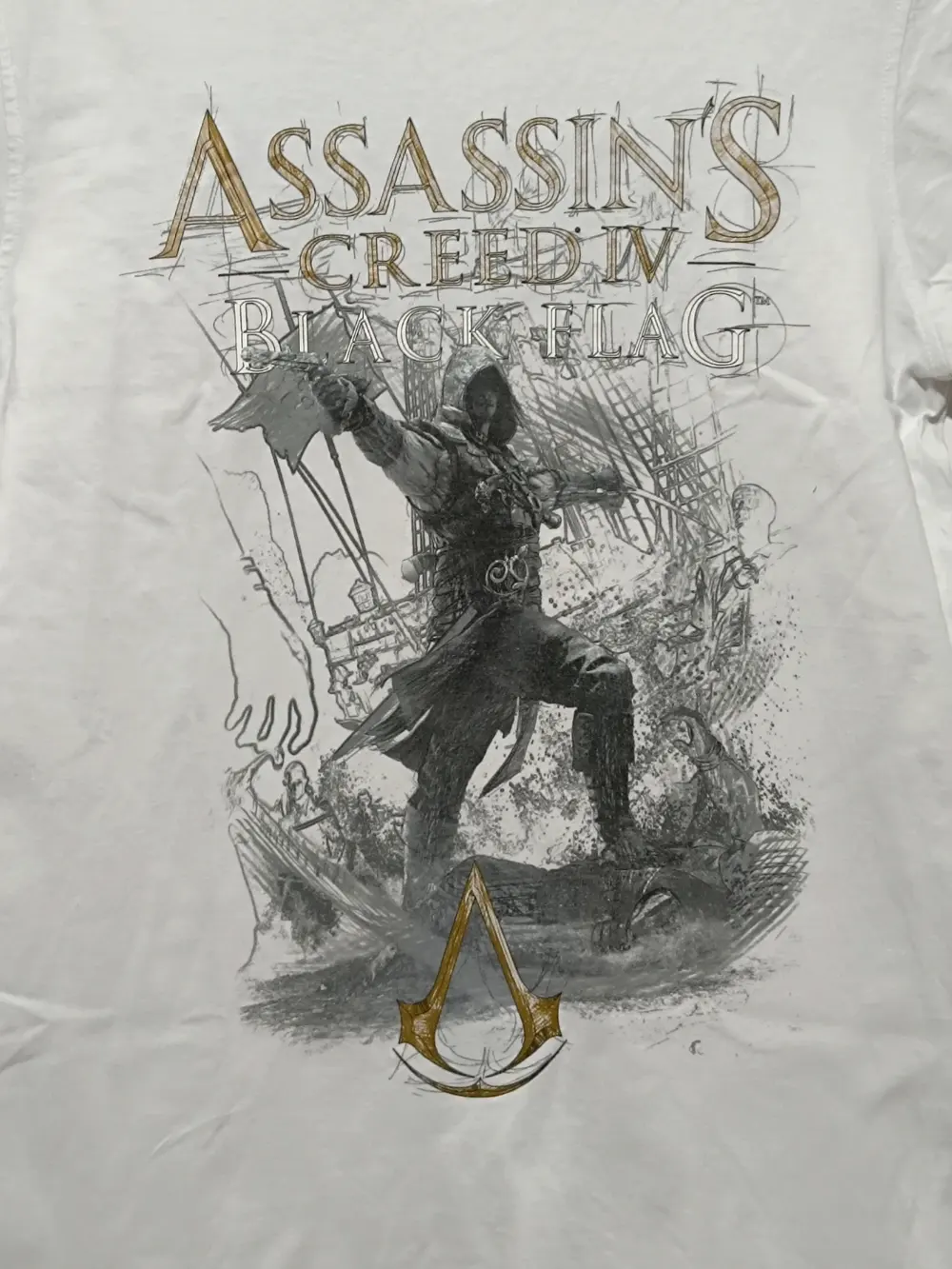 Camiseta Assassins Creed IV Bioworld talla M, foto 2