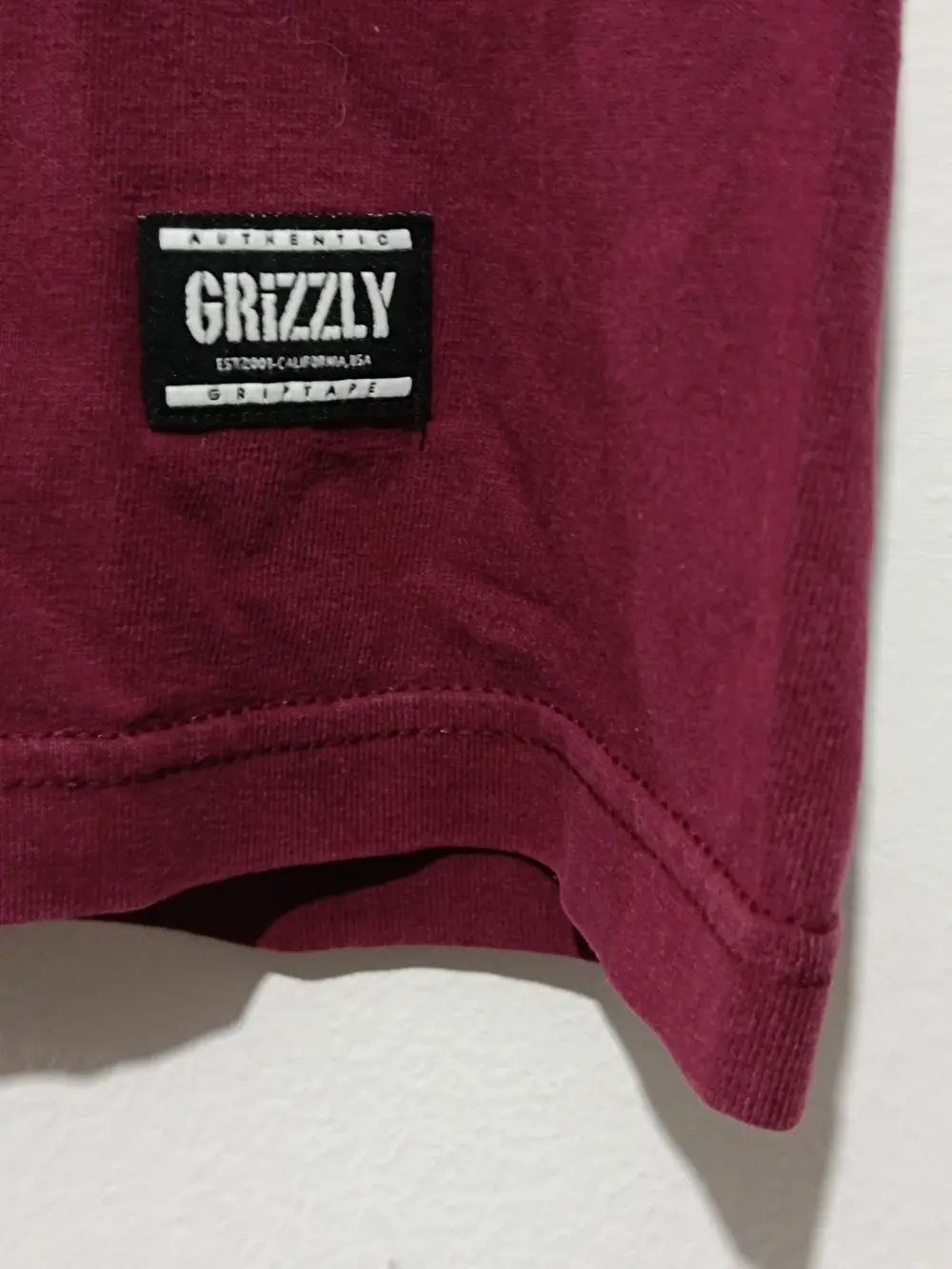 Camiseta manga corta Grizzly talla S, foto 2