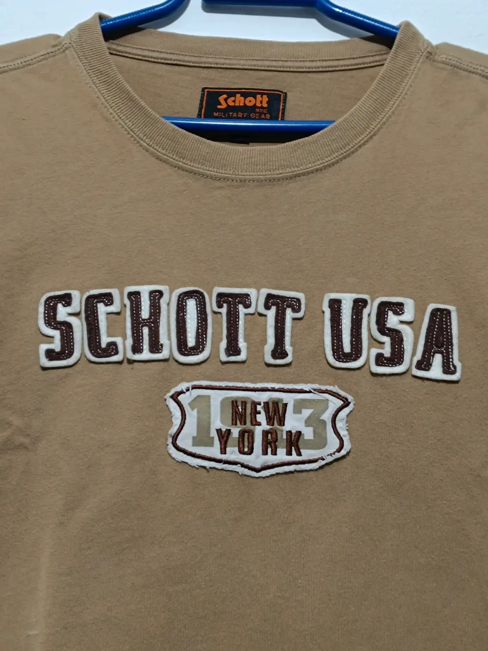 Camiseta vintage Schott USA talla L, foto 2