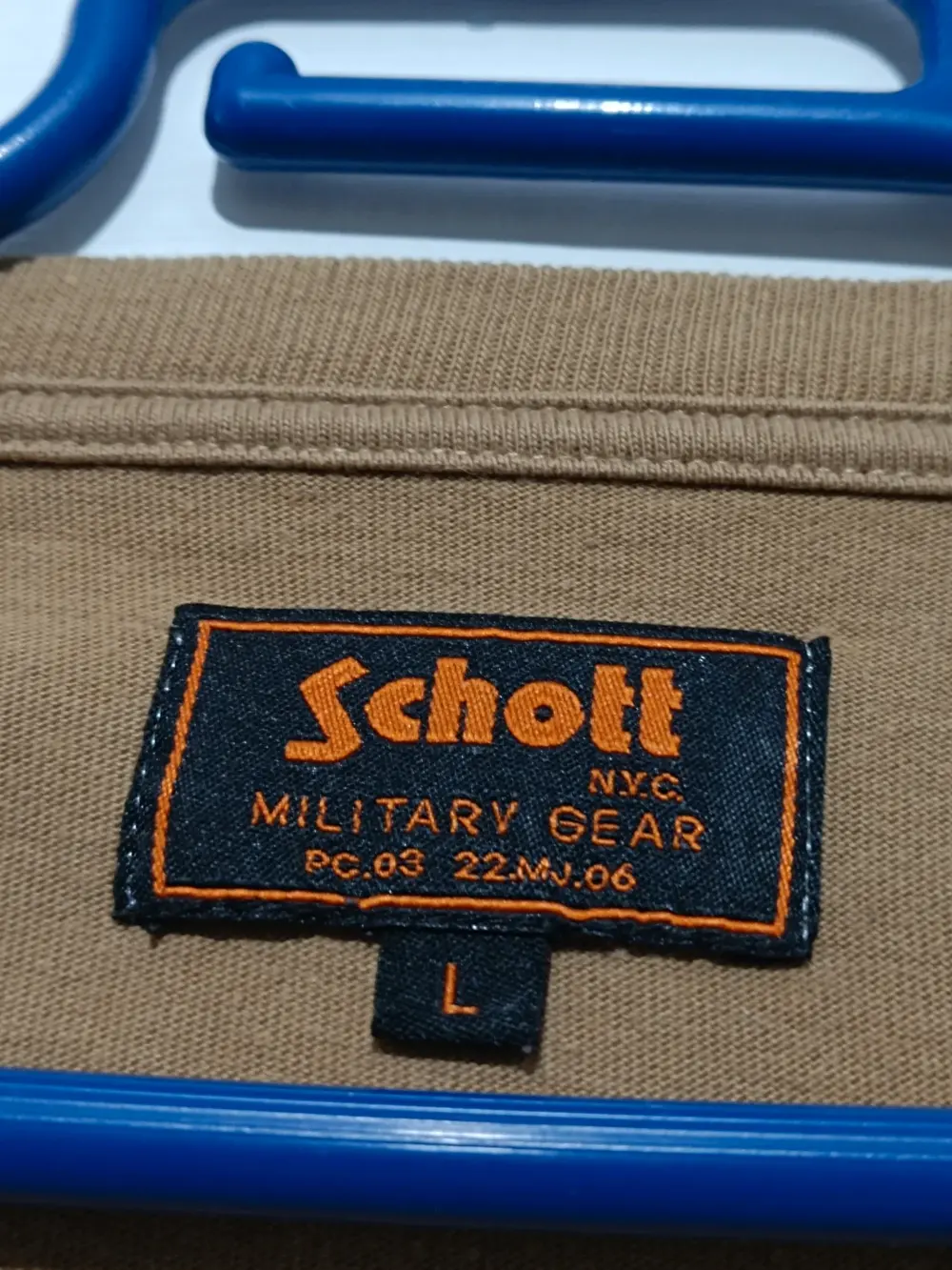 Camiseta vintage Schott USA talla L, foto 3
