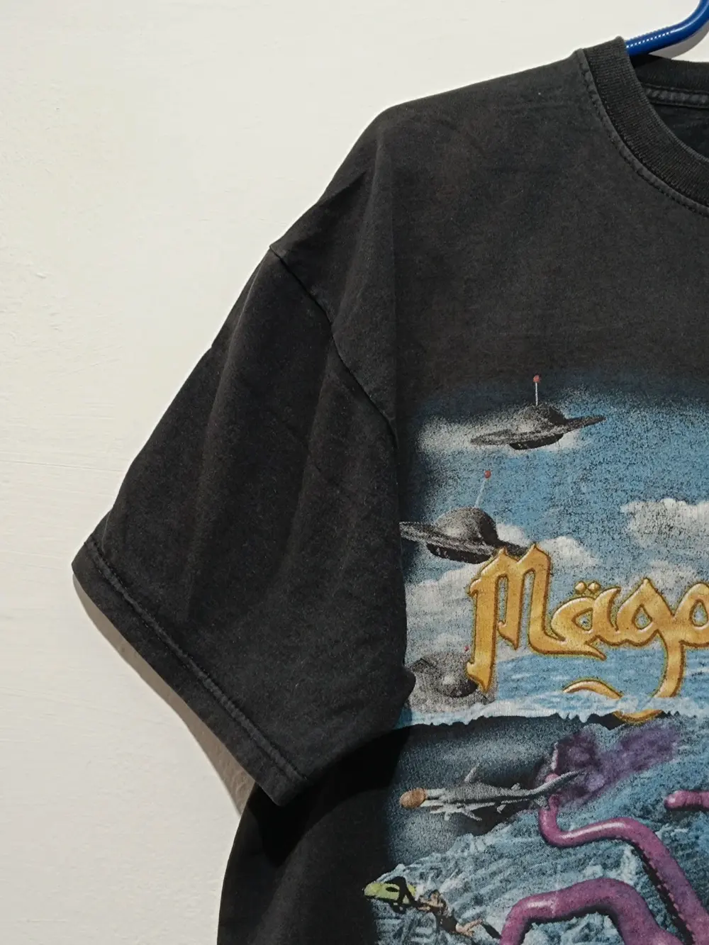 Camiseta vintage Mago de oz tour 2010 oficial Gaia III Atlantia talla M, foto 3
