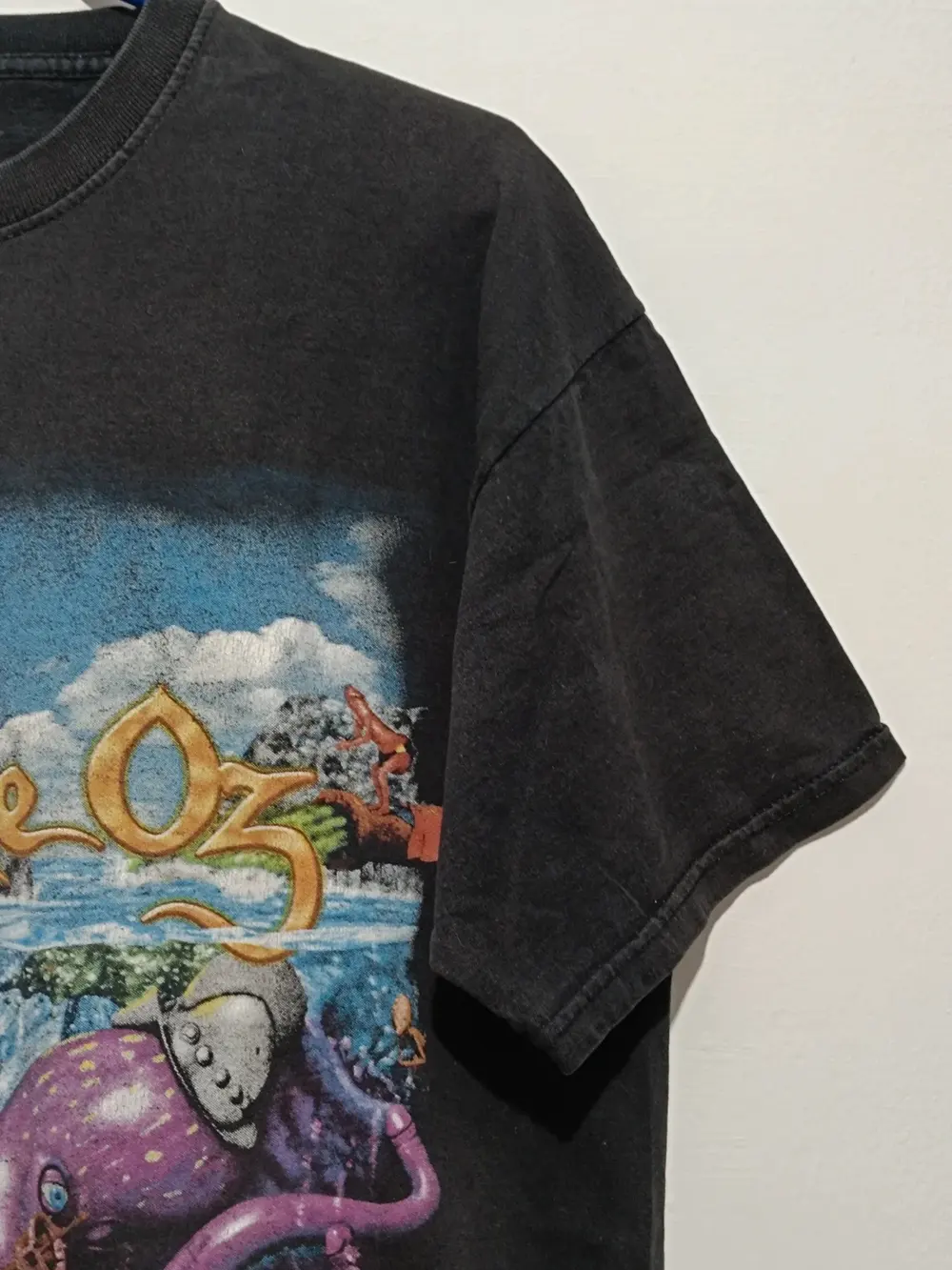 Camiseta vintage Mago de oz tour 2010 oficial Gaia III Atlantia talla M, foto 4