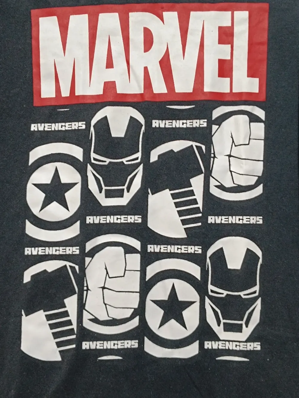 Camiseta manga corta Avengers Marvel talla 10 años, foto 2