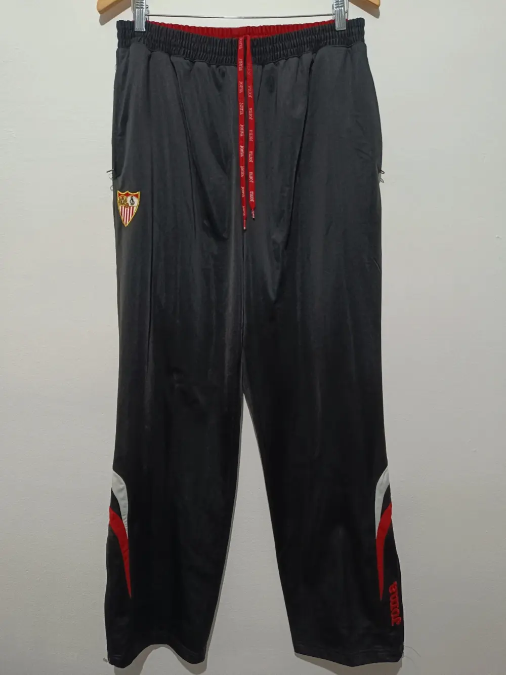 Pantalon chandal Vintage Sevilla FC Joma talla XL sirve para L ver medidas