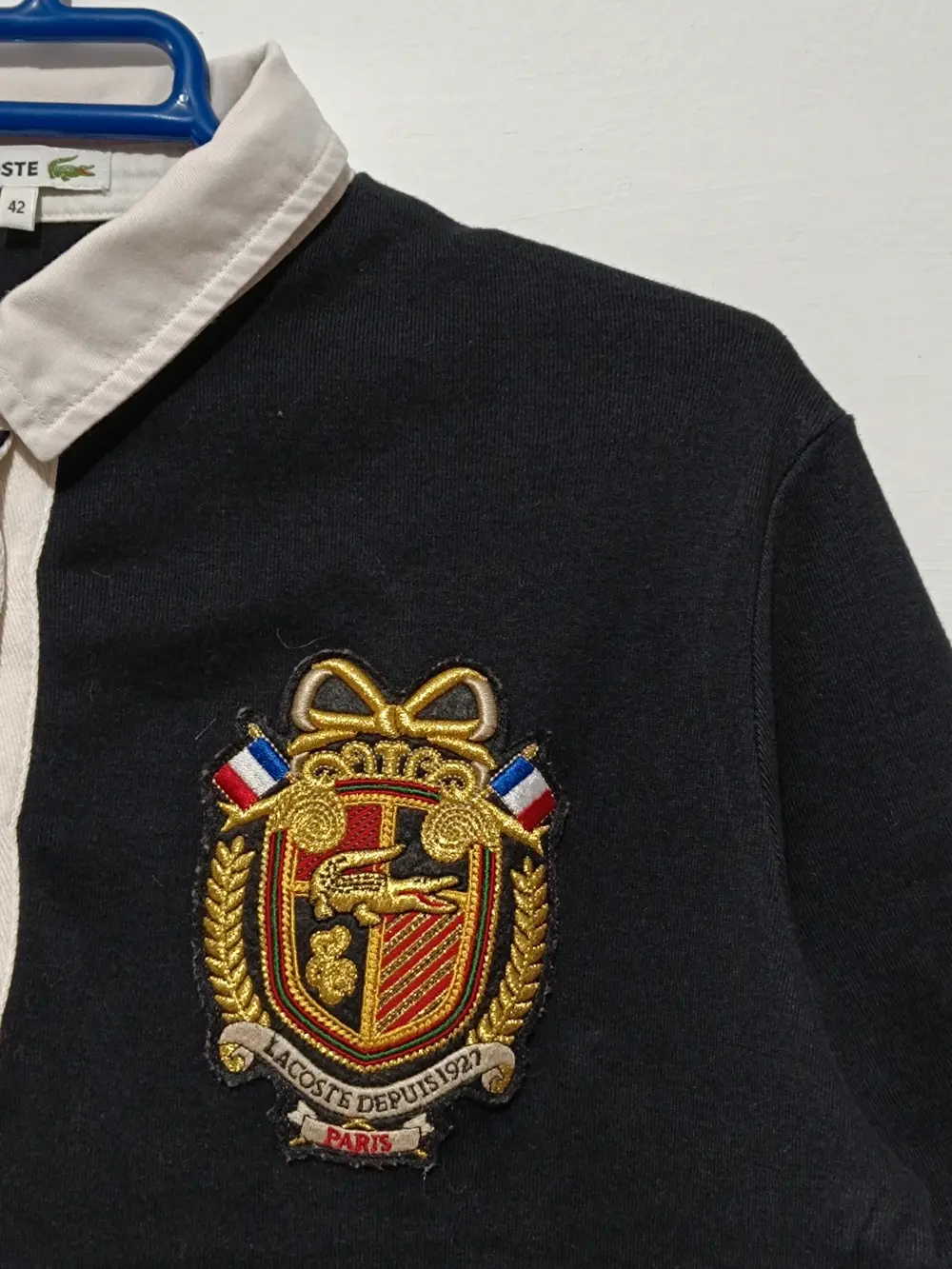 Polo Lacoste Depuis 1927 talla 42 mujer ver medidas, foto 4