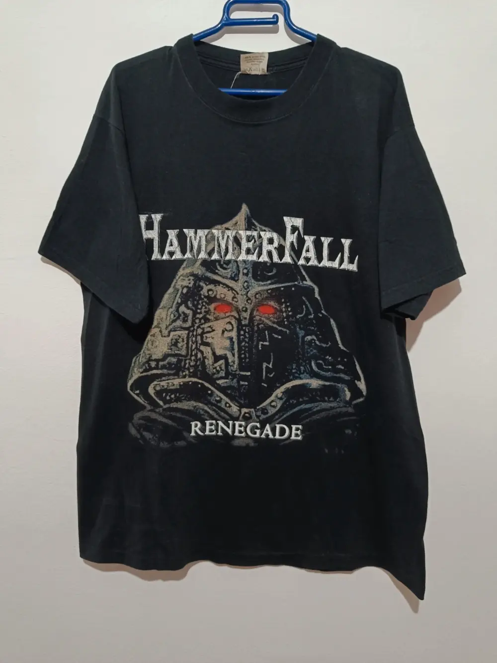 Camiseta vintage Hammerfall renegade talla XL Promodoro