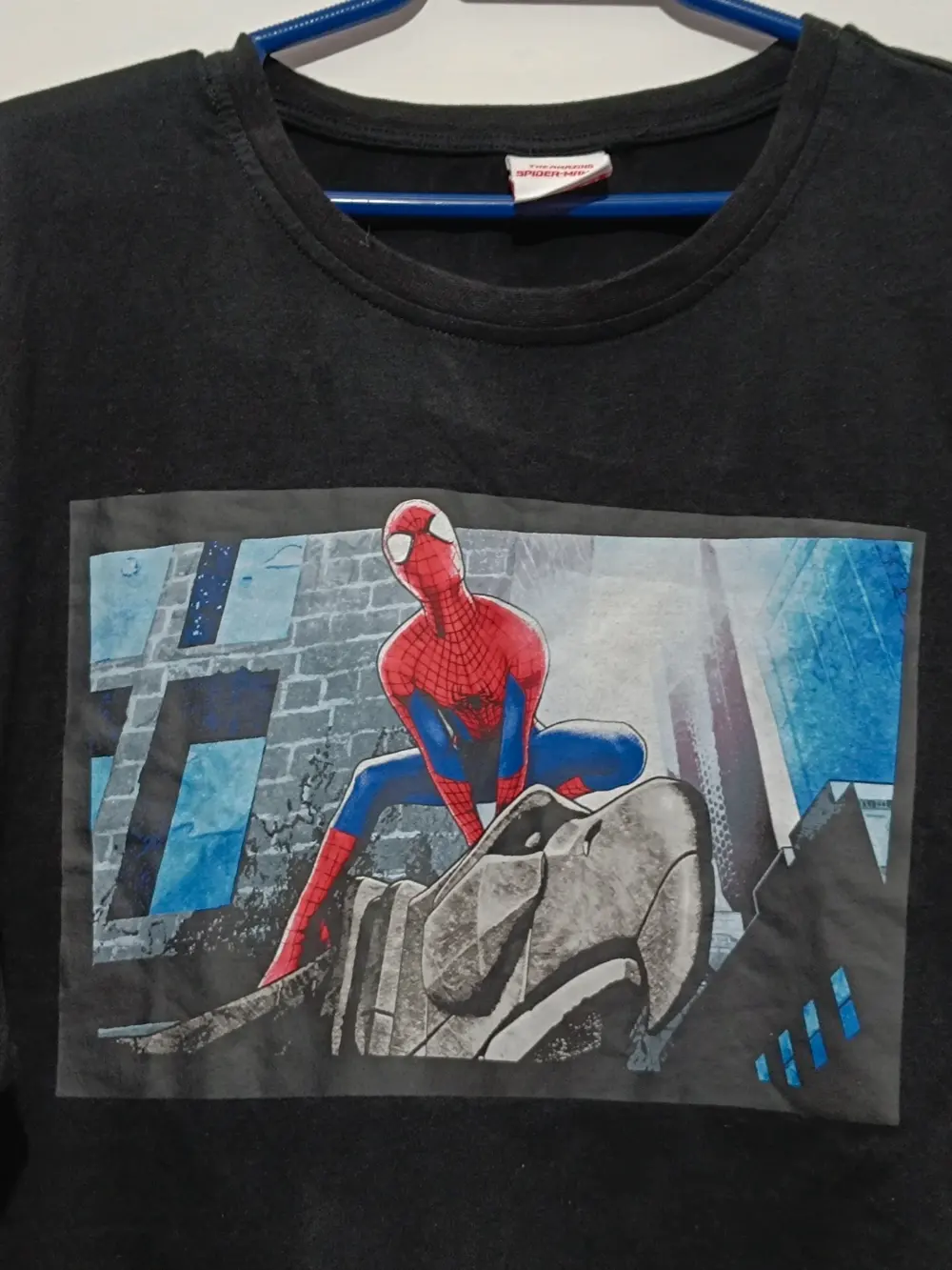Camiseta manga corta Spiderman The amazing Marvel talla XL ver medidas, foto 2
