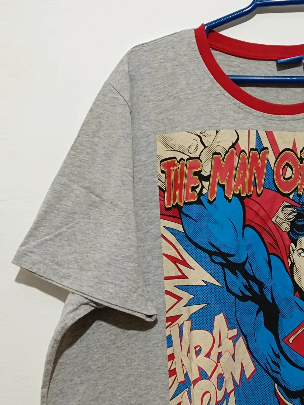 Camiseta manga corta Superman The man of steel talla XL DC comics, foto 2