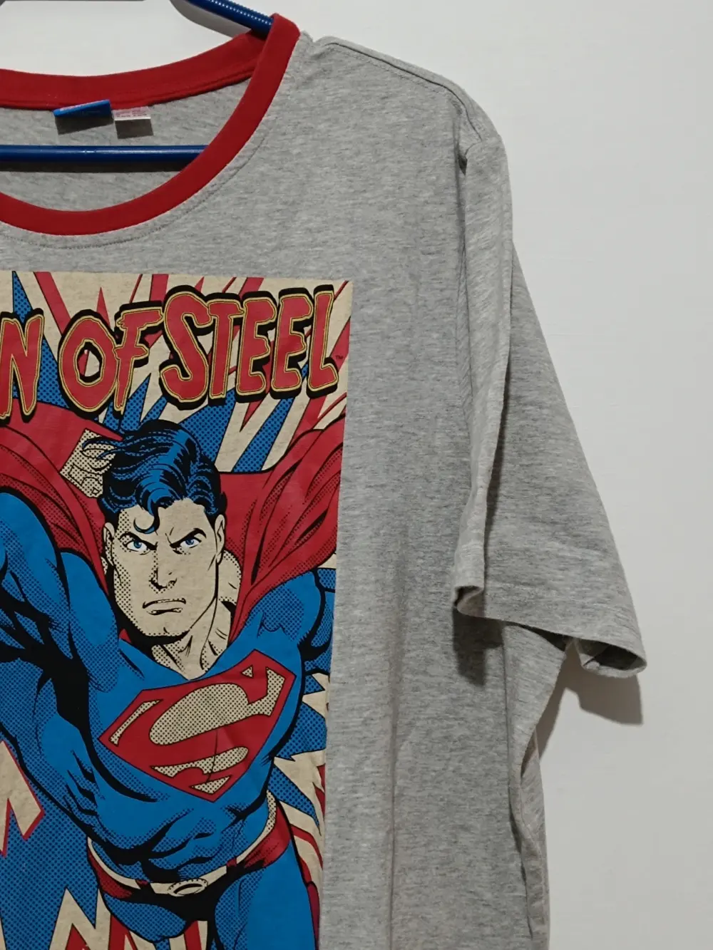 Camiseta manga corta Superman The man of steel talla XL DC comics, foto 3
