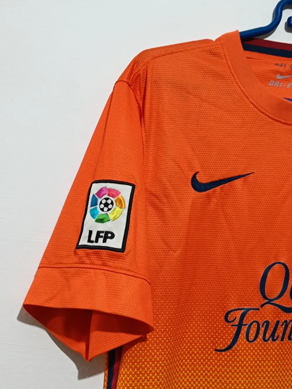 Camiseta FC Barcelona Nike Qatar Foundation temporada 2012/2013 talla S, foto 4