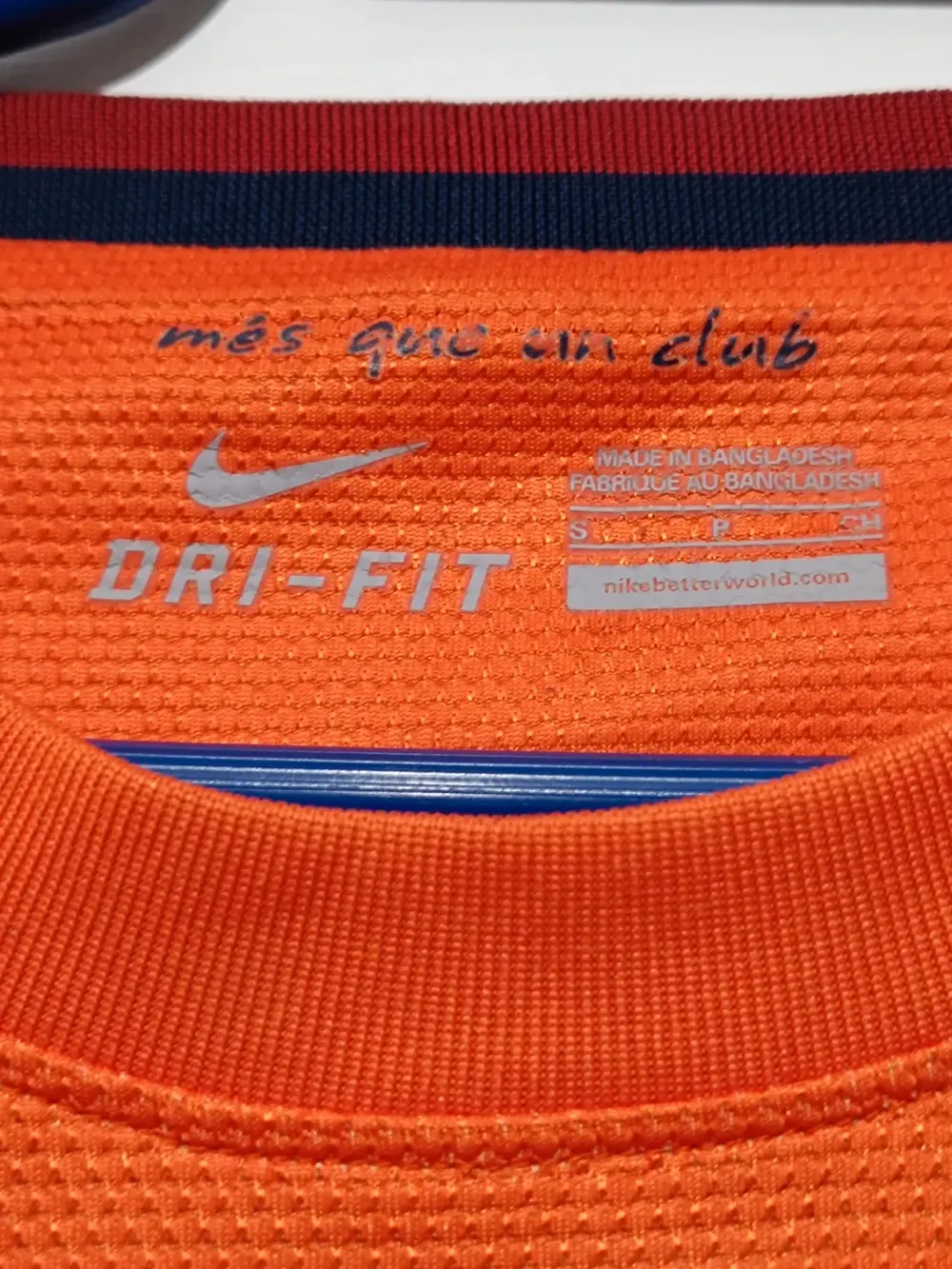 Camiseta FC Barcelona Nike Qatar Foundation temporada 2012/2013 talla S, foto 5