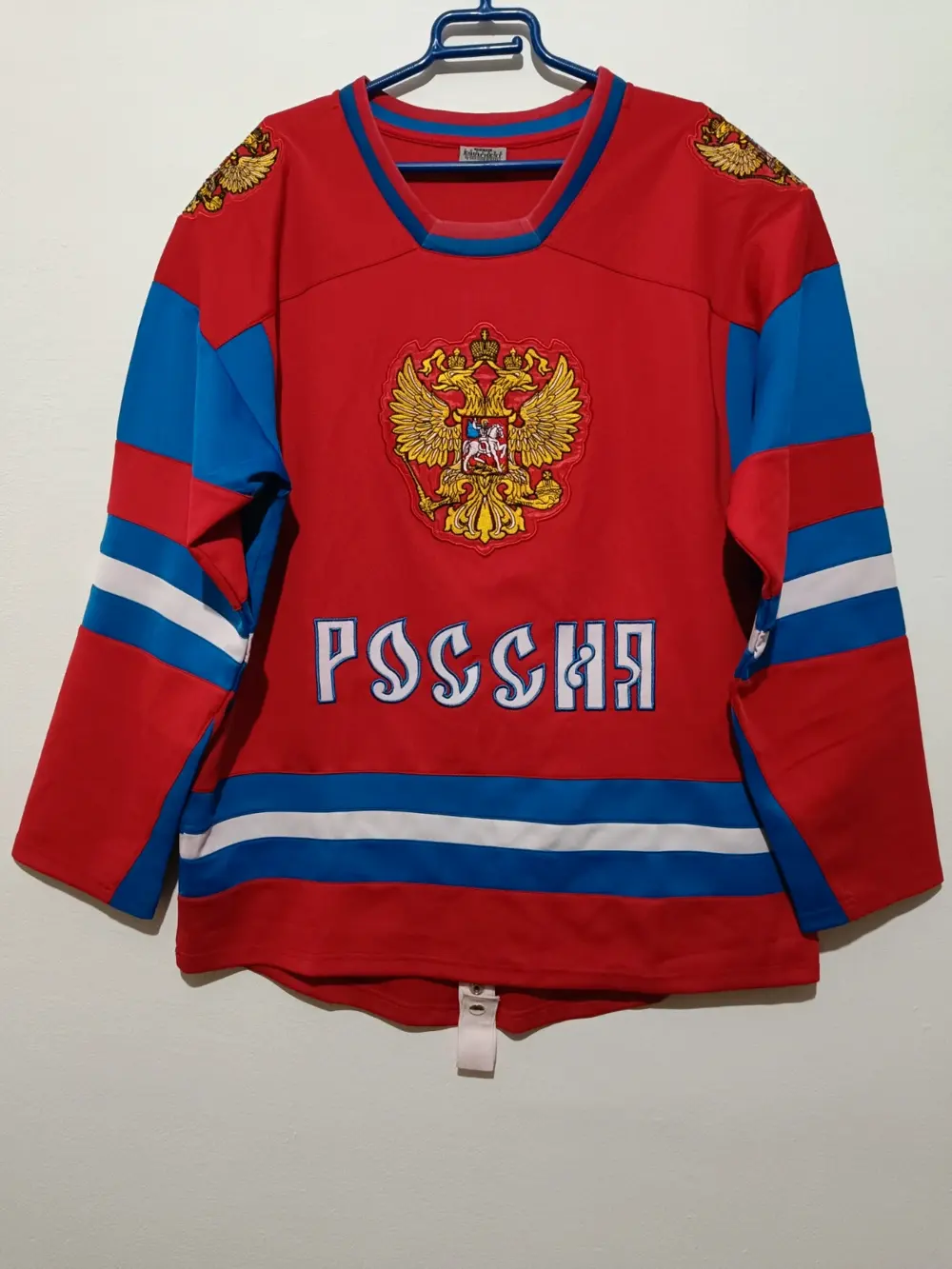 Camiseta Hockey hielo Russia Datsyuk 13 original Equipment Colosseum Athletics talla L