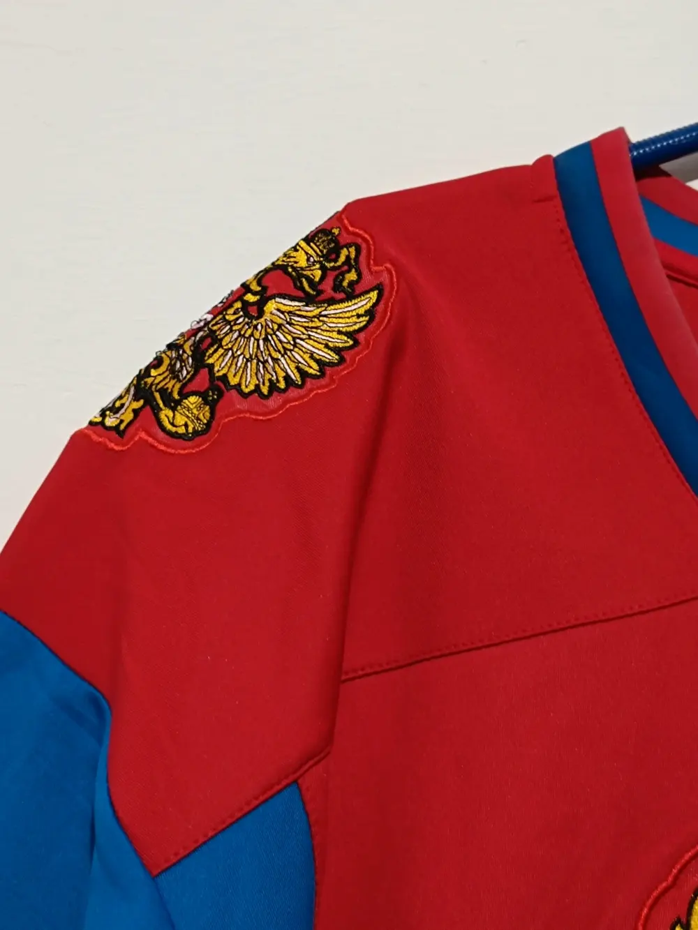 Camiseta Hockey hielo Russia Datsyuk 13 original Equipment Colosseum Athletics talla L, foto 5