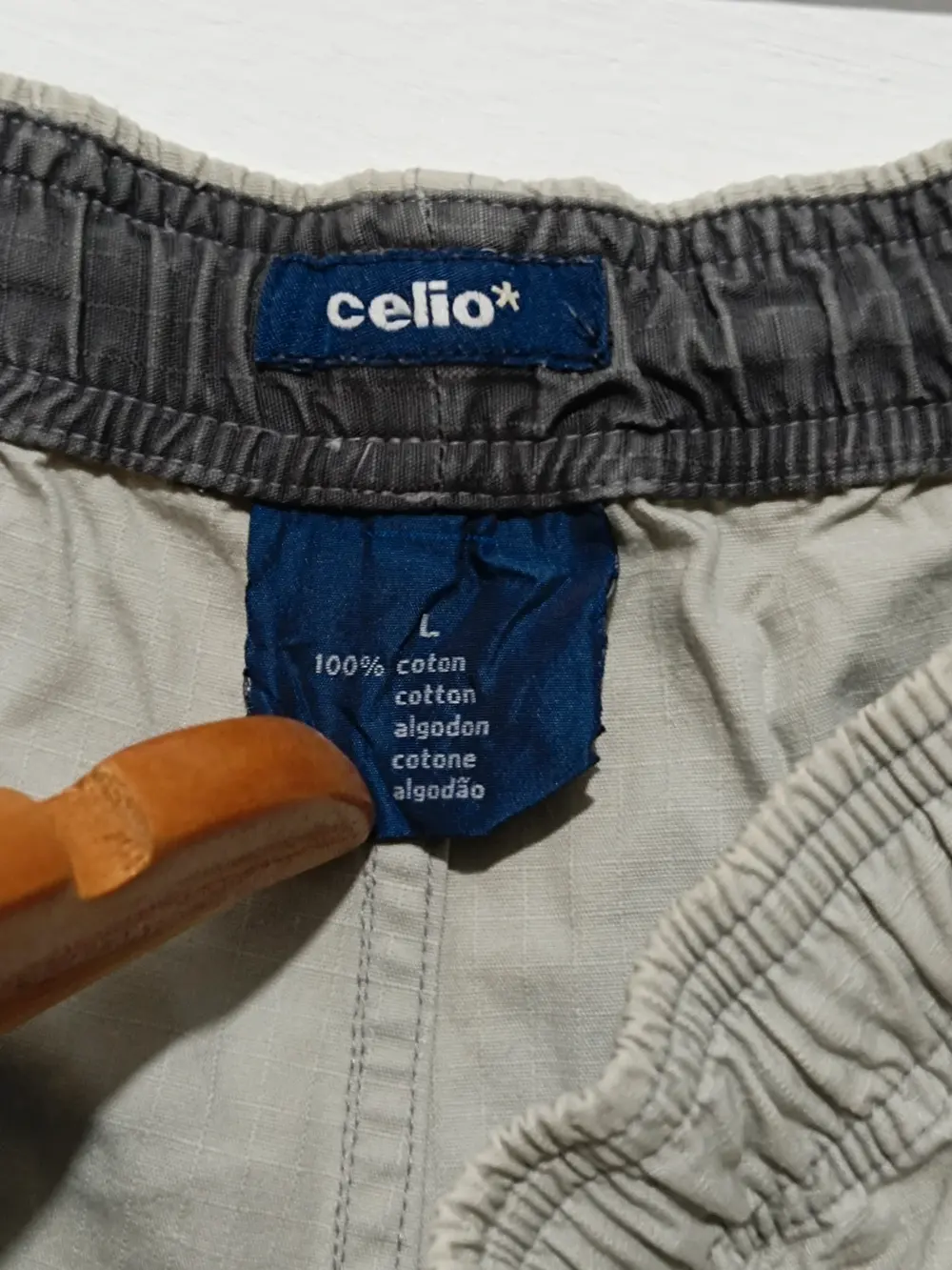 Pantalon corto cargo Celio talla L, foto 2