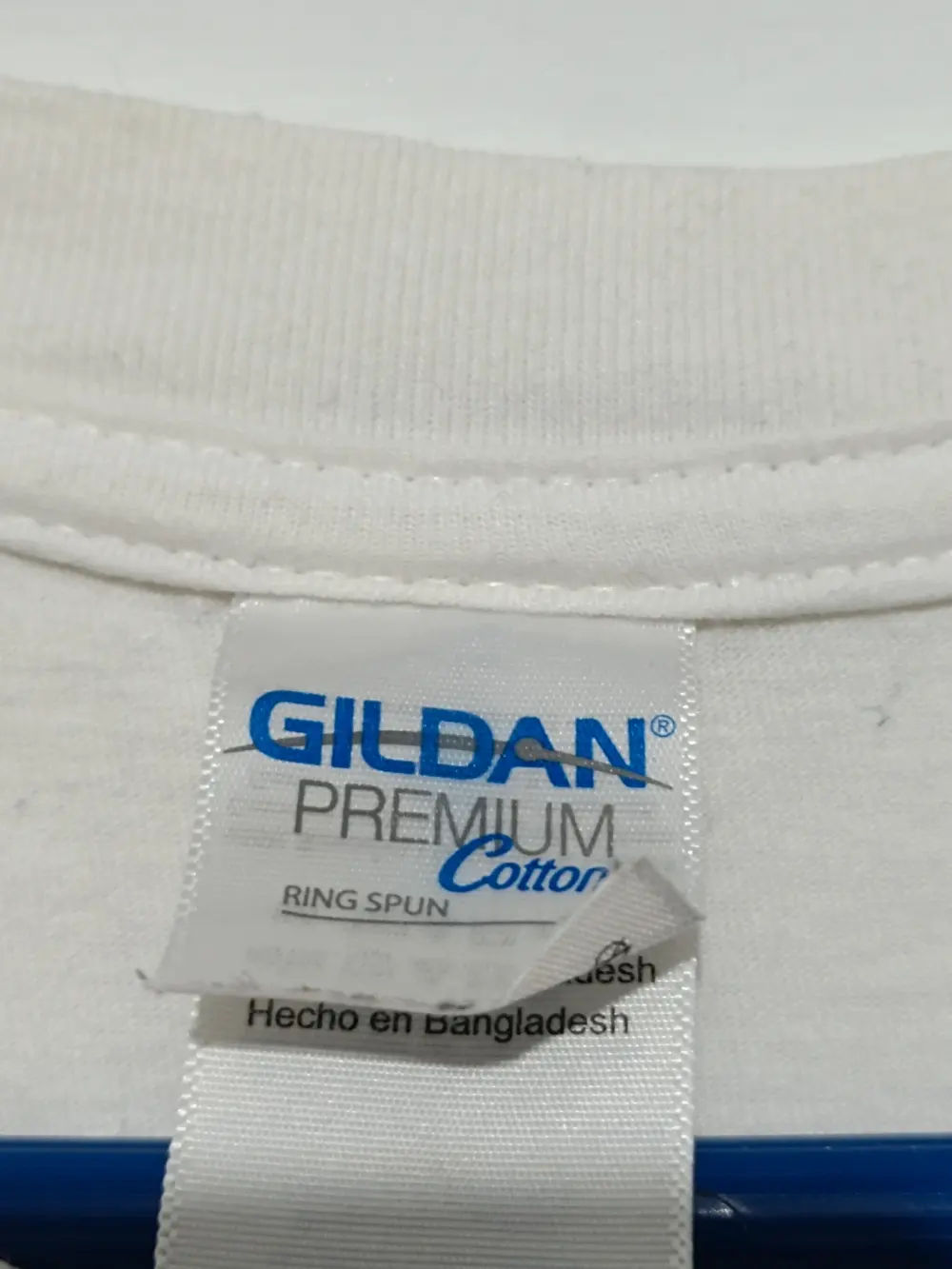 Camiseta tatuaje estampada espalda Brian flores Gildan talla M, foto 3