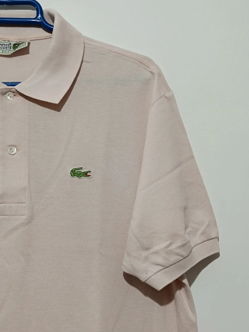 Polo manga corta Lacoste talla 5 equivale a una L ver medidas, foto 2